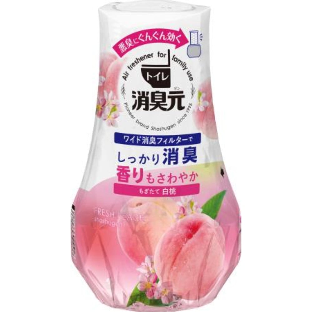小林製薬　トイレの消臭元　もぎたて白桃　４００ｍｌ もぎたて白桃