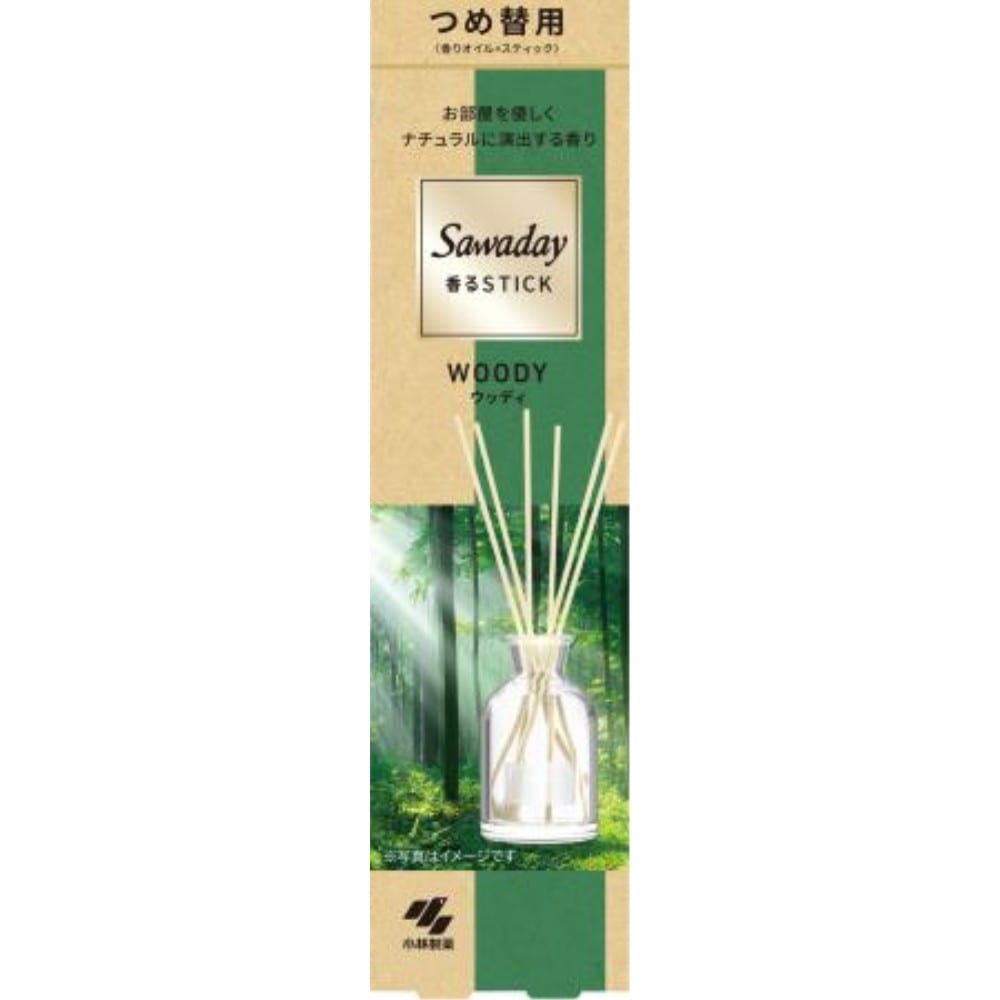 小林製薬　香るＳｔｉｃｋ　ウッディー　つめかえ　７０ｍｌ つめかえ