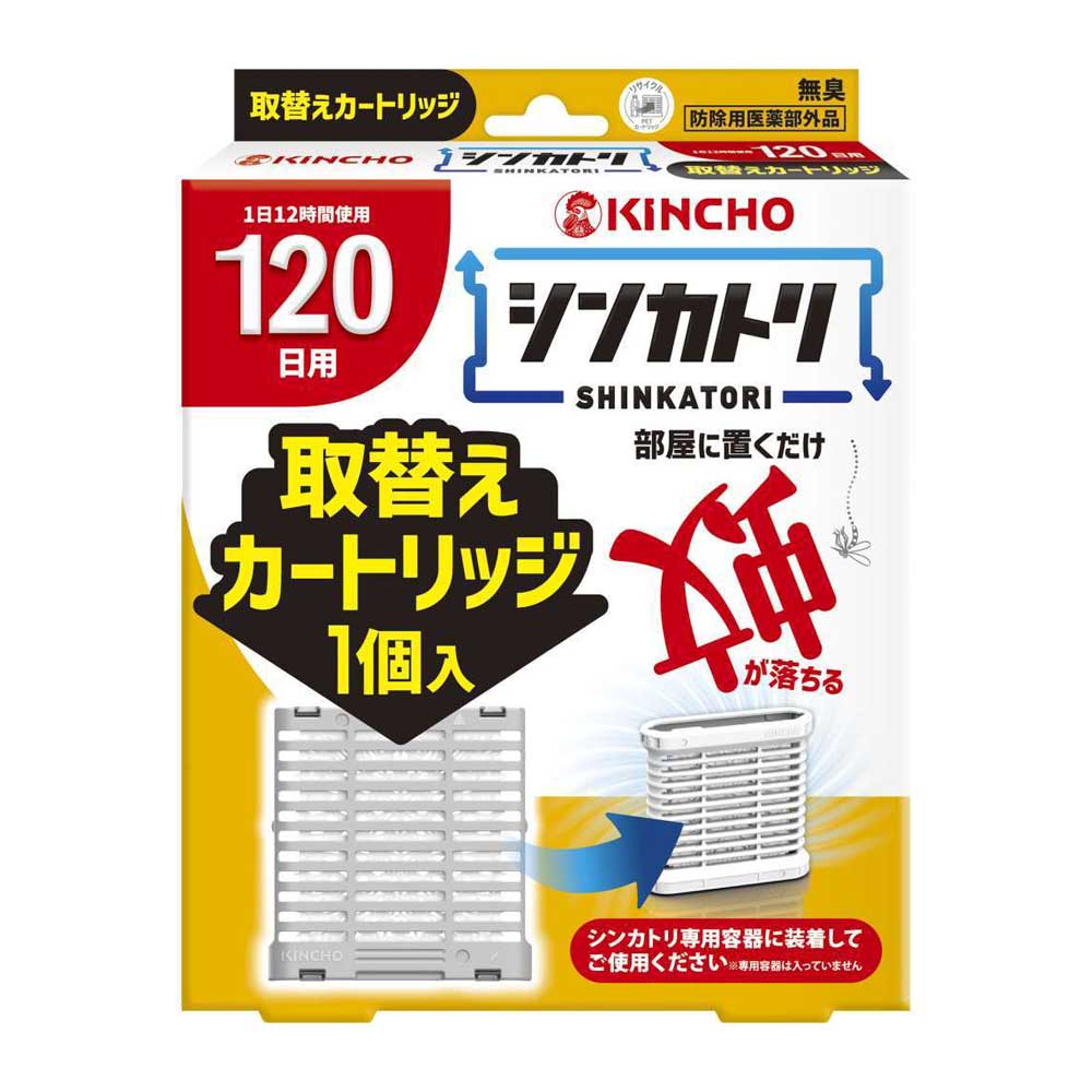 大日本除蟲菊　シンカトリ　１２０日　無臭　取替えカートリッジ １２０日　取替えカートリッジ