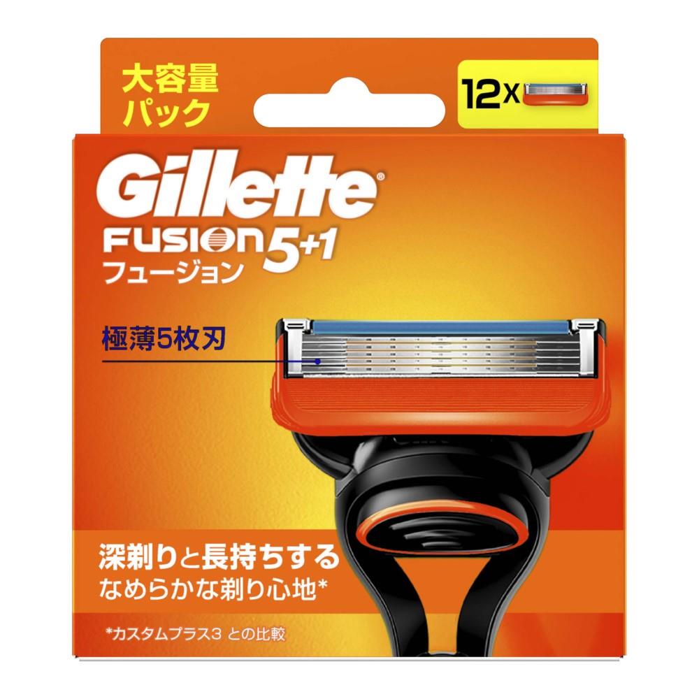 P&G　フュージョンマニュアル替刃１２Ｂ　替刃１２個入