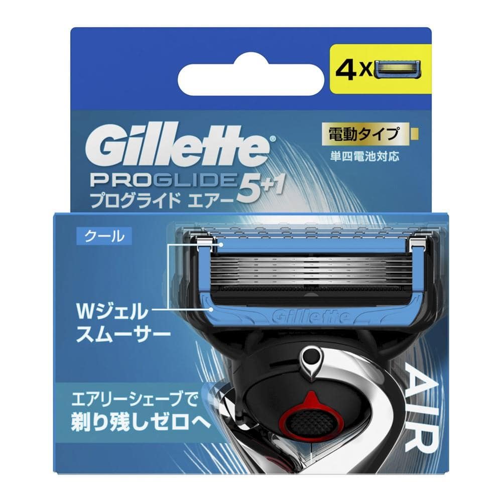 P&G　プログライドエアー電動替刃４Ｂ　替刃４個入