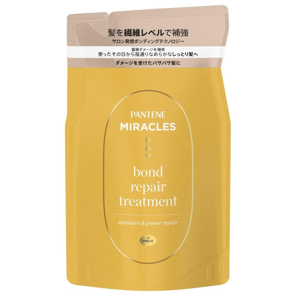 P&G パンテーンミラクルズ ボンドリペアシリーズ モイスチャー＆パワーリペア トリートメント 詰替 350g トリートメント 詰替 350g