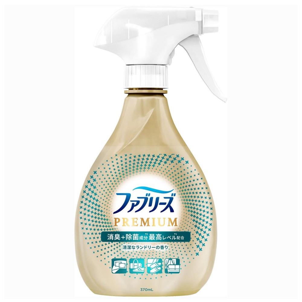 P&G ファブリーズＷ除菌＋消臭 プレミアム 清潔なランドリーの香り本体 370mL ランドリー 本体 370mL