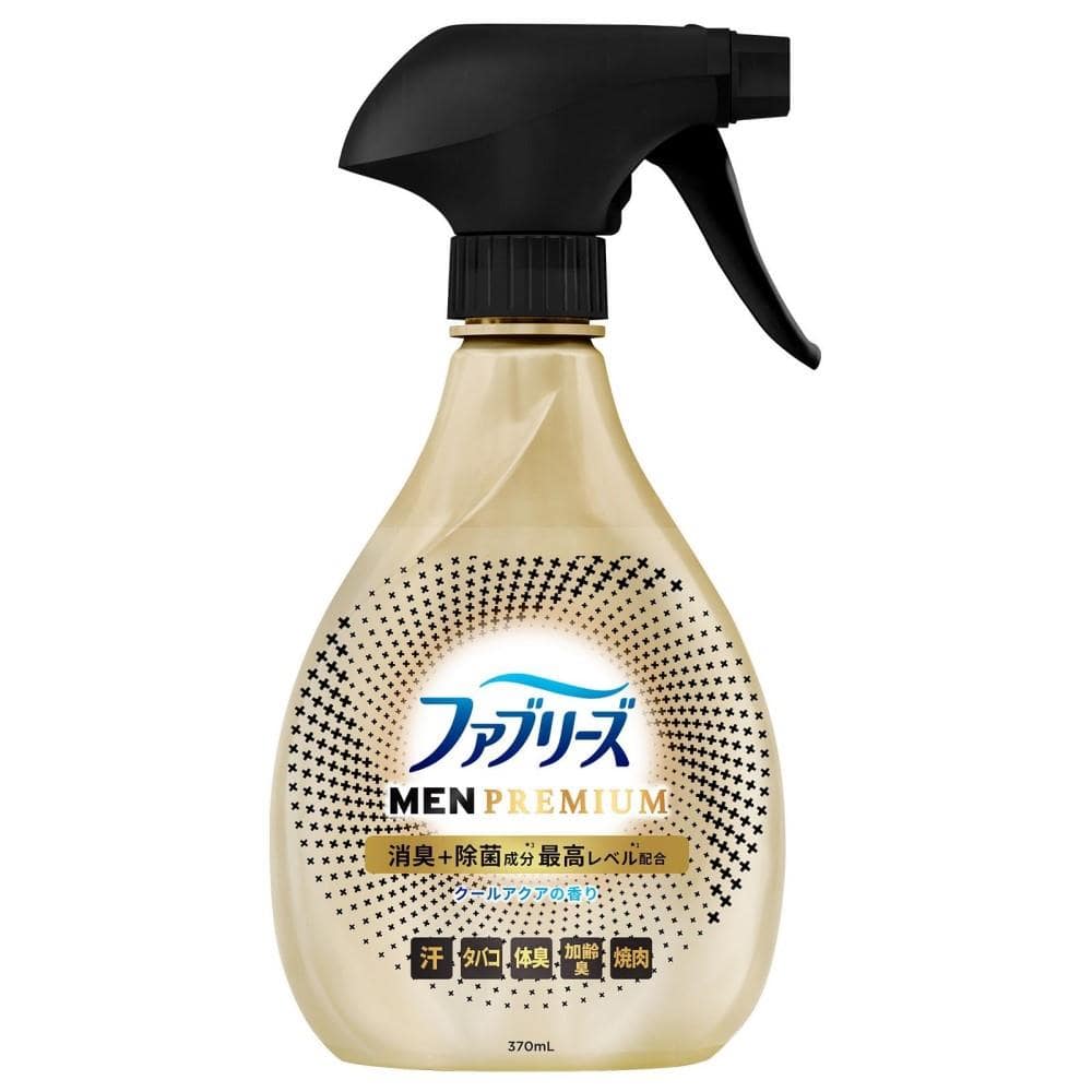 P&G ファブリーズＷ除菌＋消臭 プレミアムメン クールアクアの香り 本体 370mL 本体 370mL