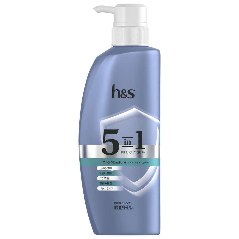 プロクター・アンド・ギャンブル・ジャパン　ｈ＆ｓ５ｉｎ１　マイルドＳＰポンプ　３４０ｇ 本体