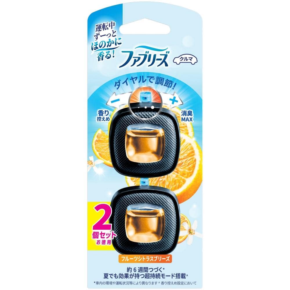 P&G　ファブリーズ　イージークリップ　フルーツシトラス２Ｐ フルーツシトラス