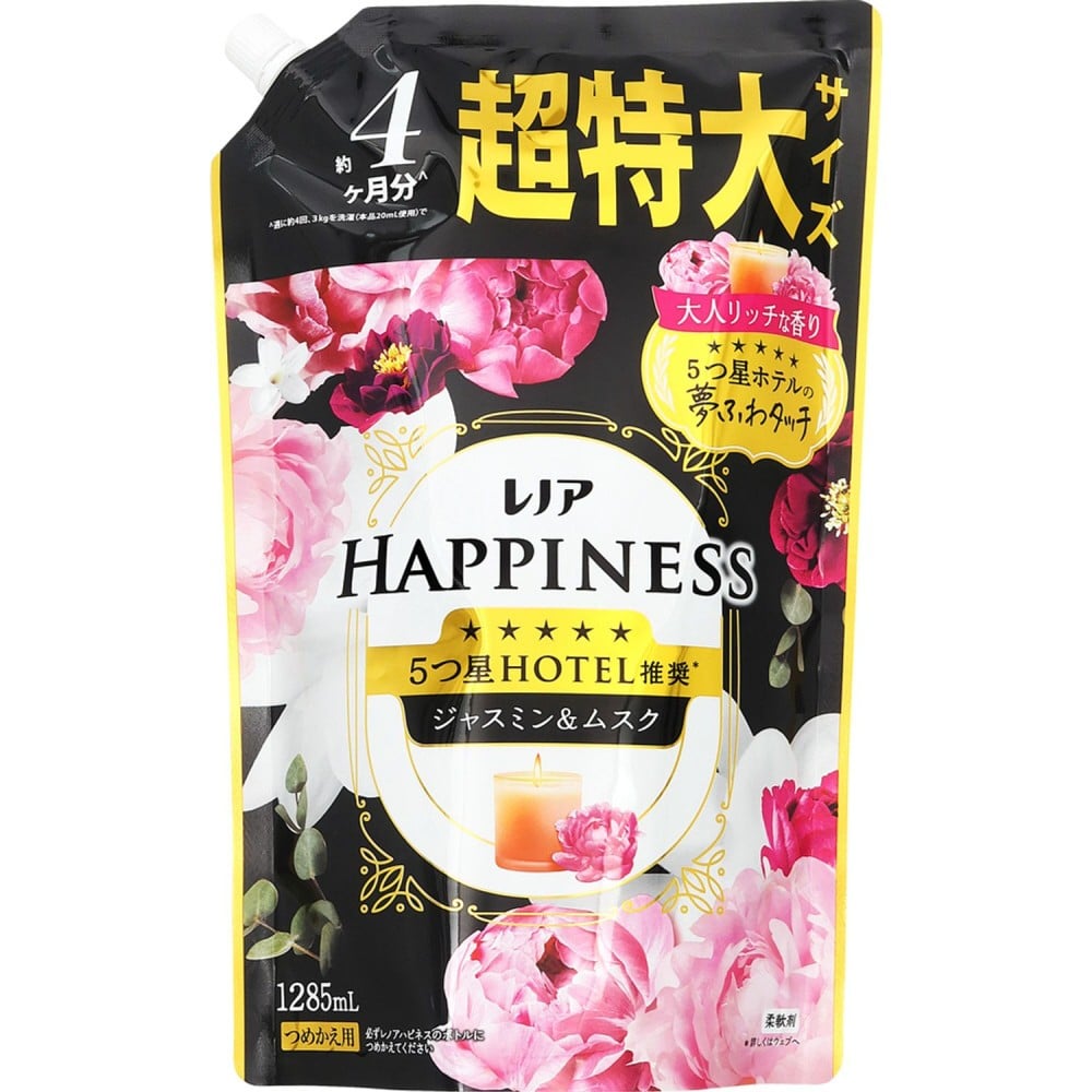 プロクター・アンド・ギャンブル・ジャパン レノアハピネス夢ふわ Jムスク替超特大1285ml