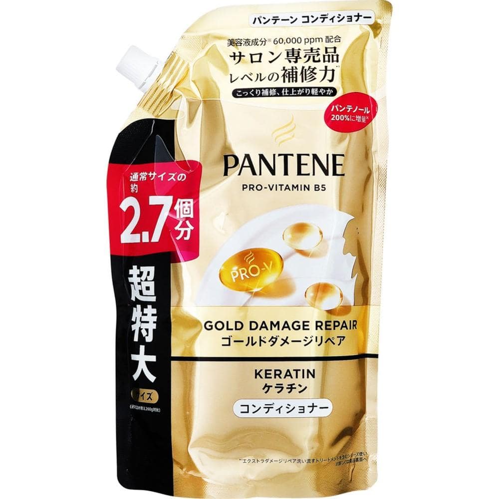 パンテーンゴールドダメージリペアコンディショナー替700g