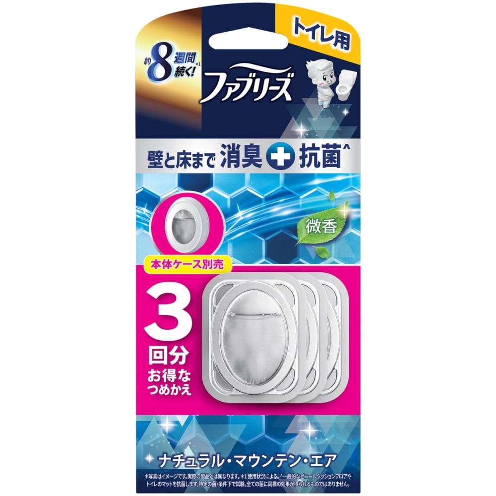 プロクター・アンド・ギャンブル・ジャパン ファブリーズトイレ用 抗菌マウンテン替3P 抗菌マウンテン替3P