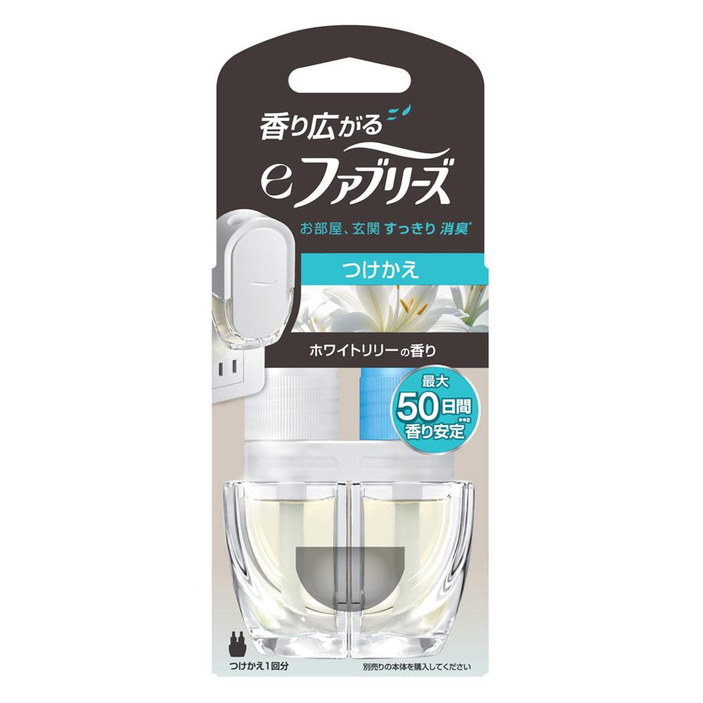 P&G　ｅファブリーズ　ホワイトリリーホワイトリリー替替２６ｍｌ ホワイトリリー　替