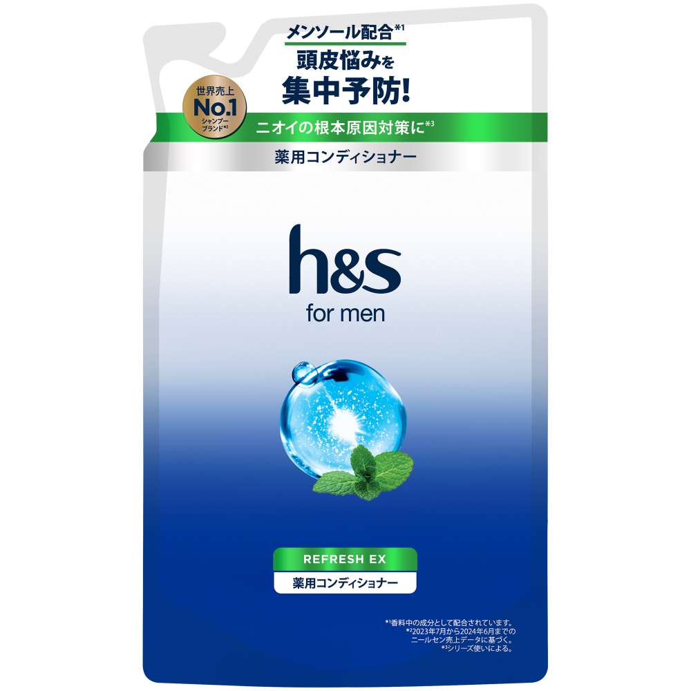 P&G　ｈ＆ｓ　ｆｏｒｍｅｎ　コンディショナー詰替リフレッシュ３００ｇ コンディショナー 300ｇ