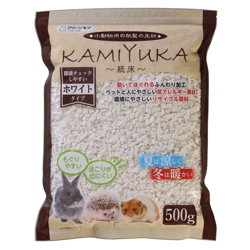 シーズイシハラ 小動物用マット　紙床　ホワイト５００ｇ