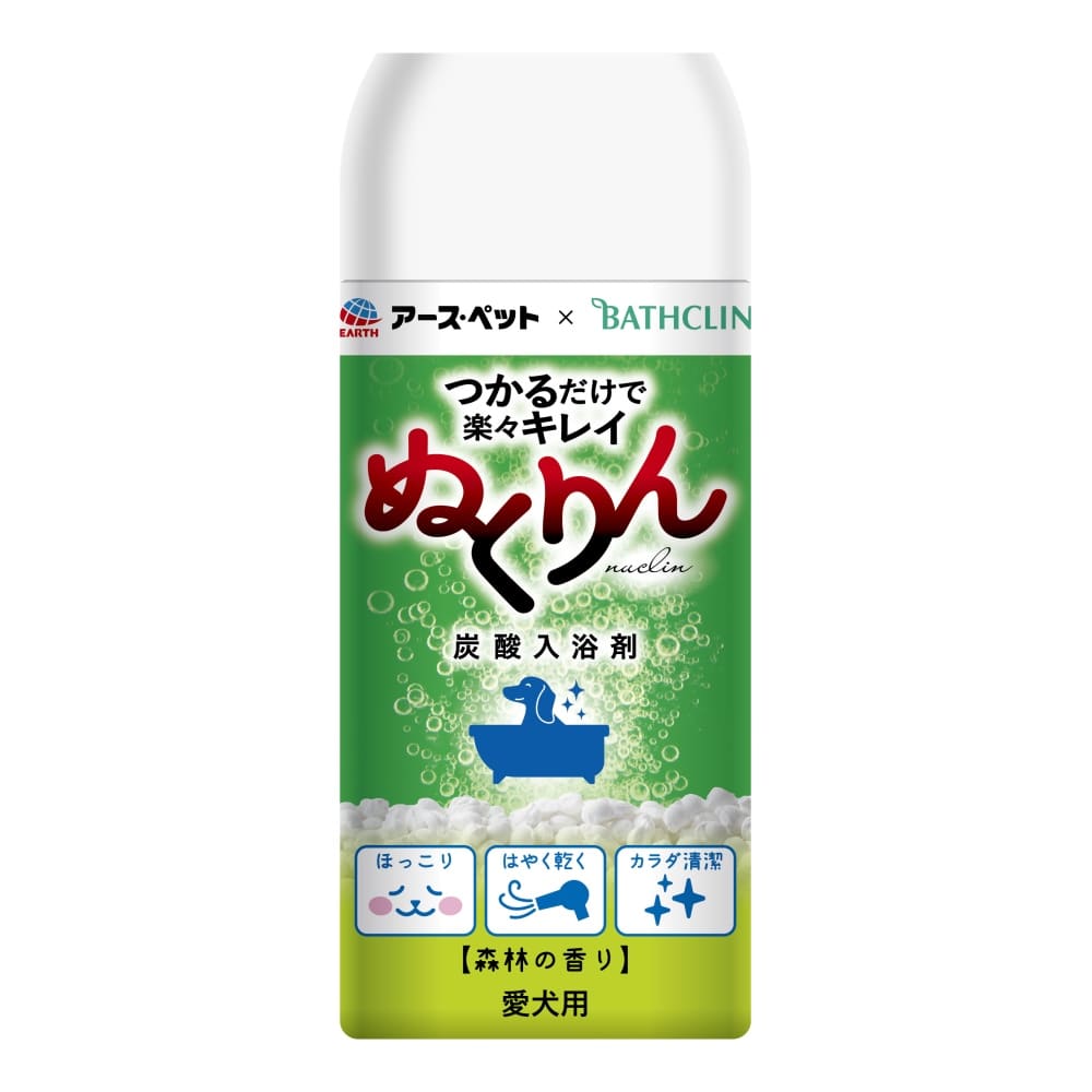 炭酸入浴剤ぬくりん　森林の香り　３００ｇ 森林の香り