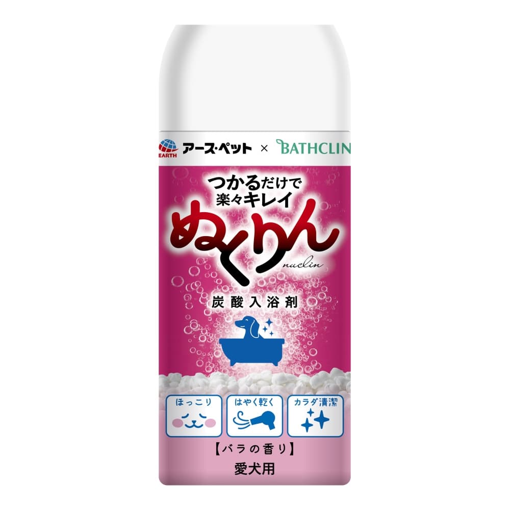 炭酸入浴剤ぬくりん　バラの香り　３００ｇ バラの香り