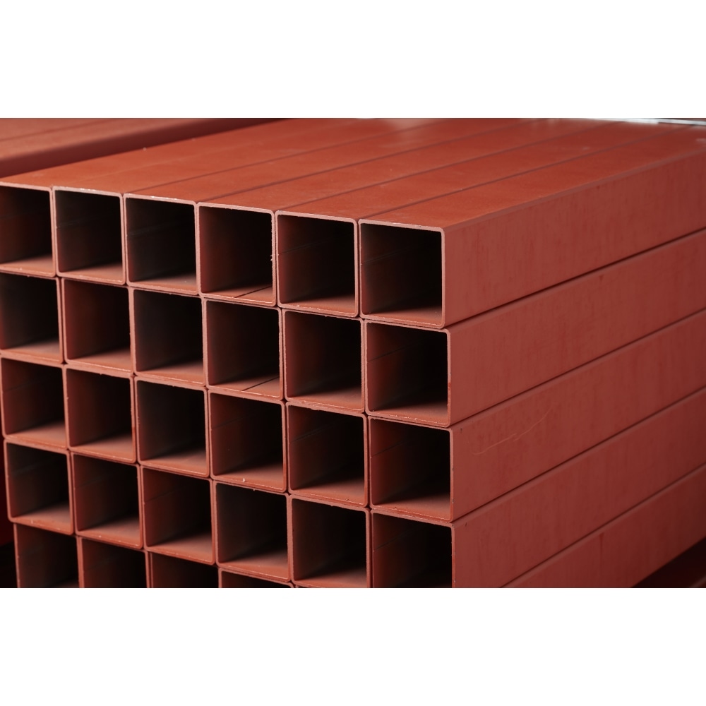 三星商事　カラー角パイプ　２．３×５０×５０×６ｍ