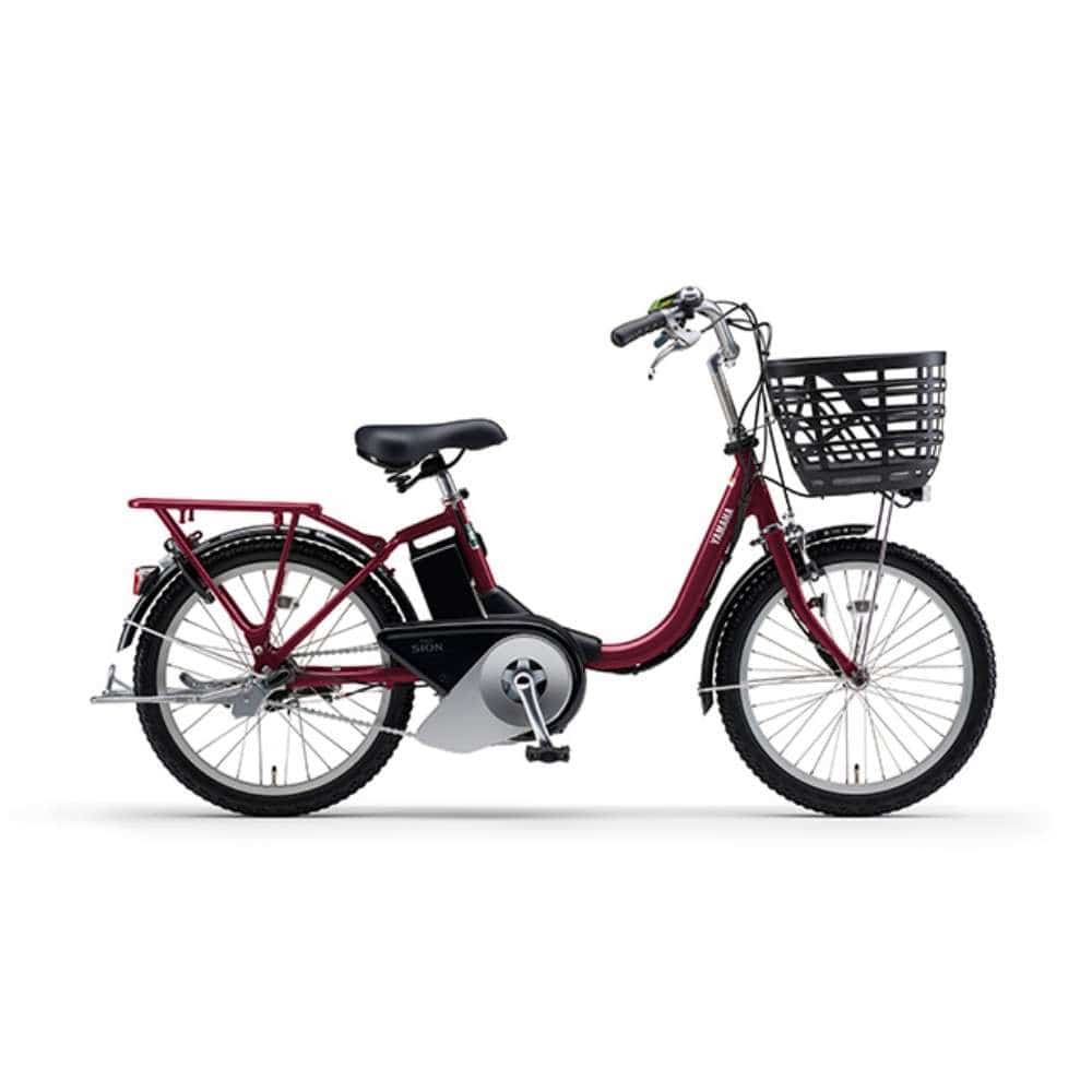 ２０インチ　PAS SION-U　電動アシスト自転車　内装3段 バッテリーランプ　ルビーレッド ルビーレッド 20インチ