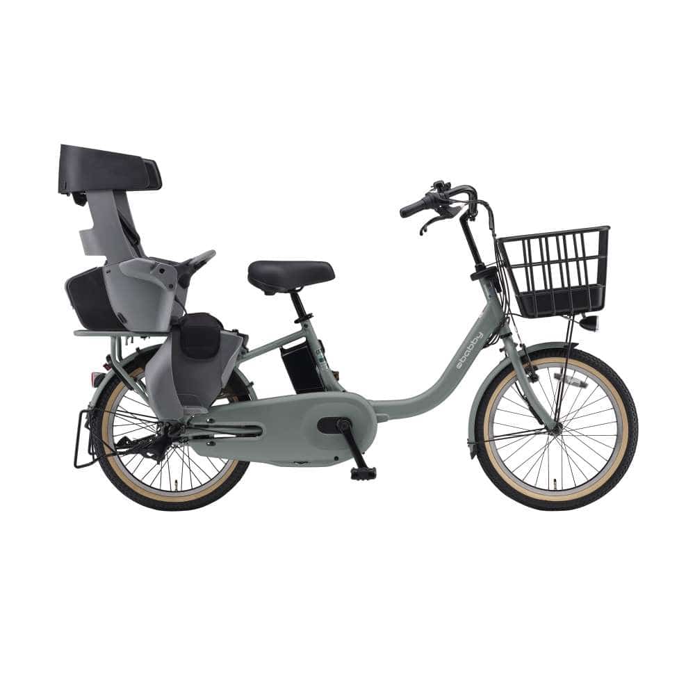 ２０インチ　PAS babby　電動アシスト自転車　内装3段 バッテリーランプ　マットユーカリ マットユーカリ