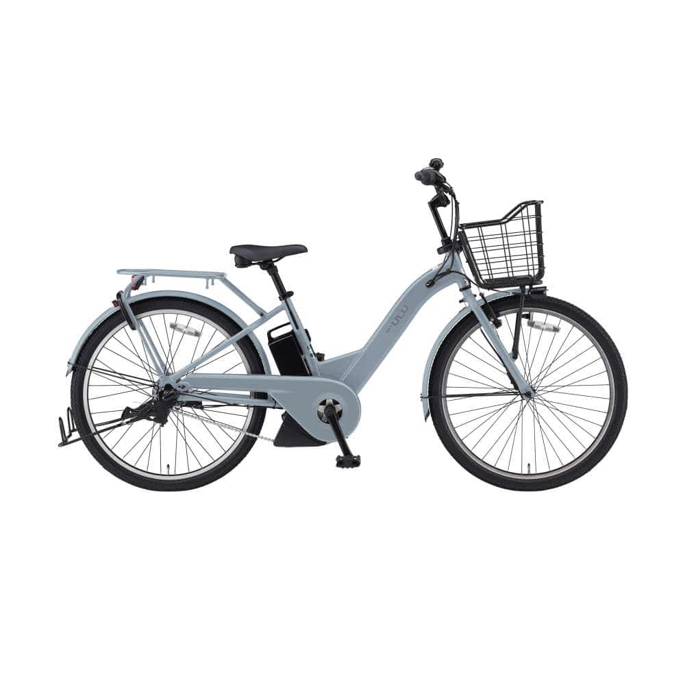 ２６インチ　PAS ULU　電動アシスト自転車　内装3段 バッテリーランプ　マットセレスタイトブルー マットセレスタイトブルー