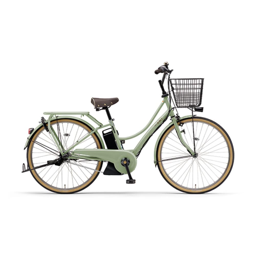 ２６インチ　PAS Ami 　電動アシスト自転車　内装3段 バッテリーランプ　グロスミスティグリーン グロスミスティグリーン