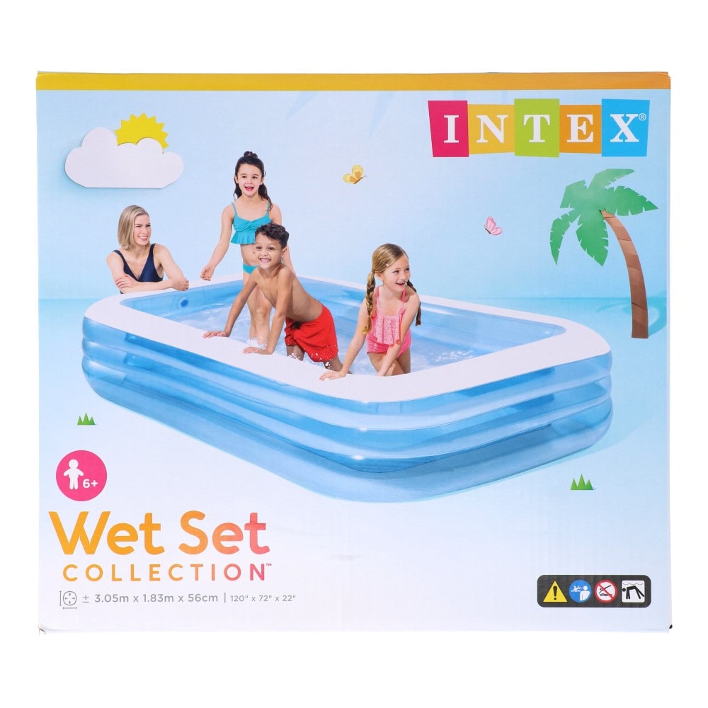 INTEX スイムセンタープールＢＩＧ　５８４８４ＮＰ　３０５×１８３ｃｍ ＢＩＧ　５８４８４ＮＰ