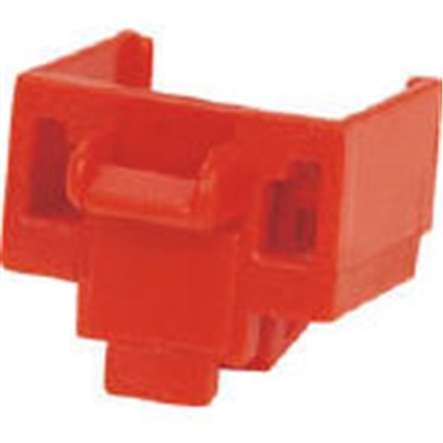 ■パンドウイット　モジュラージャックガード　赤　１００個入り　PSL-DCJB-C PSL-DCJB-C