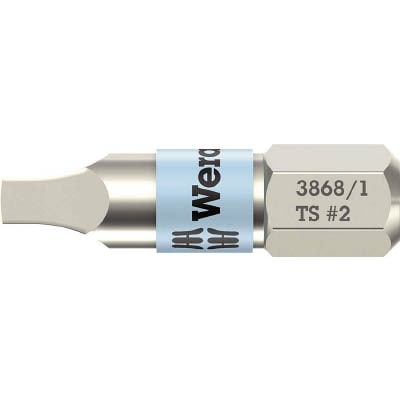 ■Ｗｅｒａ　３８６８／１　ステンレストーションビット　スクエア２Ｘ２５　071025 71025