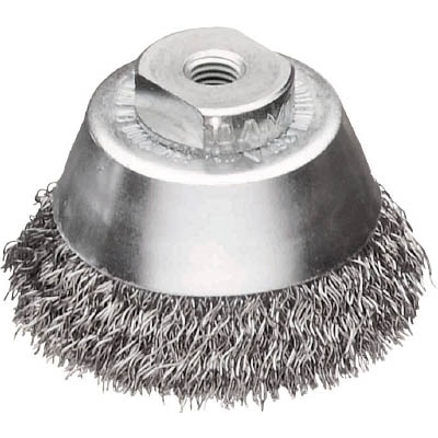 ■ＬＥＳＳＭＡＮＮ　工業用カップブラシ　Φ７５　鋼線　線径０．３　423164