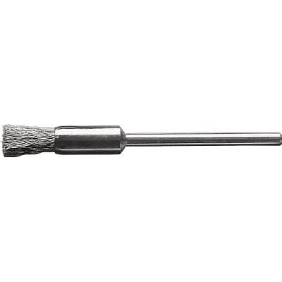■ＬＥＳＳＭＡＮＮ　軸付ミニチュアエンド型ブラシ　ステンレス線　０．１　Φ５　450311 450311