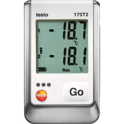 ■テストー　温度データロガ内蔵１チャンネル＋外付１チャンネル　TESTO175-T2