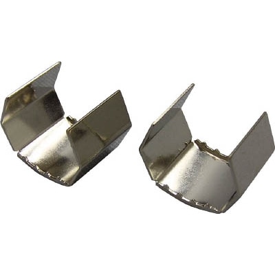 ユタカ　金具　端末爪　１５ｍｍ×１５ｍｍ金具　２個入り　KM-09
