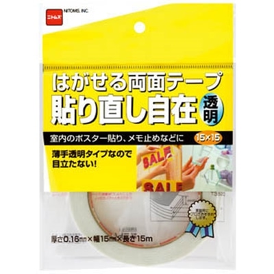 ニトムズ はがせる両面テープ自在透明 T30 T30 塗料 接着剤 ホームセンターコーナンの通販サイト