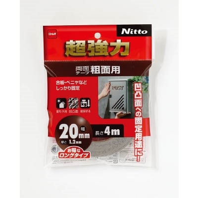 ニトムズ　超強力両面テープ粗面用　２０×４　T4593 T4593