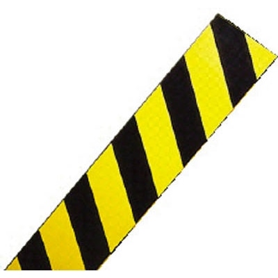 ■エル日昌　ＮＥＷトラクッション　黄／黒　８ｍｍ×１００ｍｍ×２ｍ　TR-100-2-8T TR-100-2-8T