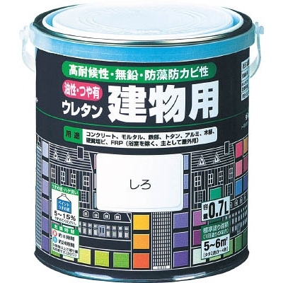 ロック　油性ウレタン建物用　しろ　１．６Ｌ　H0602036S H0602036S