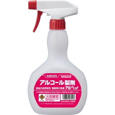 ■サラヤ　薬液専用詰替容器　スプレーボトル　アルコール共通５００ｍｌ用　53044 53044