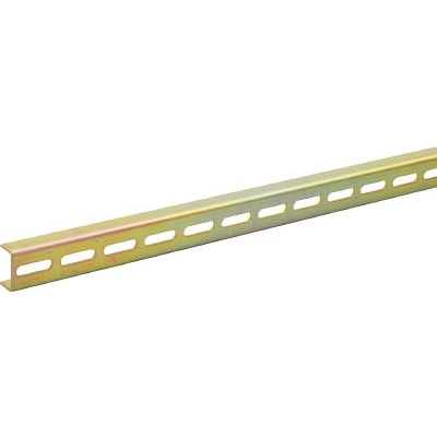 ■トラスコ中山(TRUSCO)　穴あきＵ金具Ｕ３８Ｈ　クロメート　Ｌ２４００　４本組　TKU3H240C