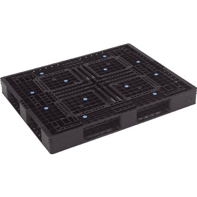 ■トラスコ中山(TRUSCO)　樹脂パレット　片面４方差　１４００Ｘ１１００　TAP-D4-1114 TAP-D4-1114