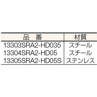 ■バーテック　ハリケーンツイストカップブラシＳＷ０．５　13304SRA2-HD05 13304SRA2-HD05