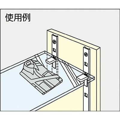 ■ＬＡＭＰ　アルミ製面付棚柱　ＡＰ－ＤＭ１８２０（１２０－０３０－０８６）　AP-DM1820 AP-DM1820