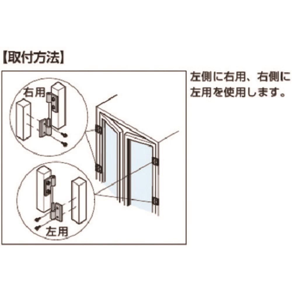 ■ＬＡＭＰ　クリーンヒンジ右用ＨＧ－ＣＶ６５ＮＲ（１７０－０９１－４５２）　HG-CV65NR HG-CV65NR