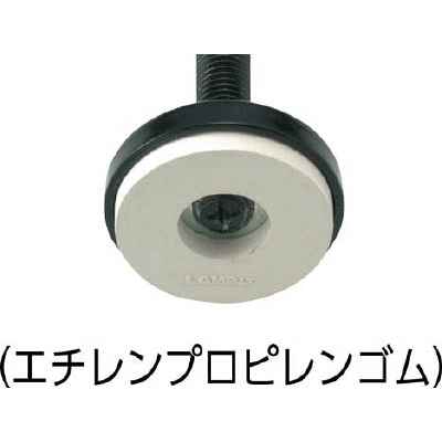 ■スガツネ工業　アジャスター　クロロプレンゴム　Ｍ１６×１３０　ADW6016130 ADW6016130