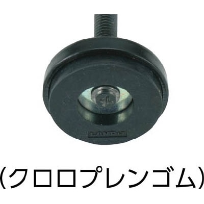 ■スガツネ工業　アジャスター　エチレンプロピレンゴム　Ｍ１０×５０　ADWH401050 ADWH401050