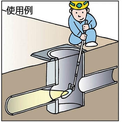 ■ＳＴＳ　ライト付点検ミラー２型　8-M2-M 8-M2-M