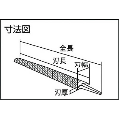 ■ツボサン　ブライト９００　半丸　２５０ｍｍ　中目　BRHA2502 BRHA2502