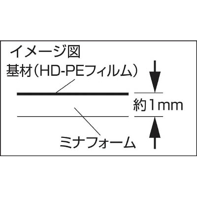 ■ミナ　エサノン　ＨＤ－ＰＥ梱包シート　EN-HD110 (1000X30) EN-HD110 (1000X30)