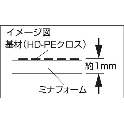 ■ミナ　ＨＤ－ＰＥ梱包シート（強力型）　EN-HD110S　(ｼﾛｸﾛｽ3X4) EN-HD110S　(ｼﾛｸﾛｽ3X4)