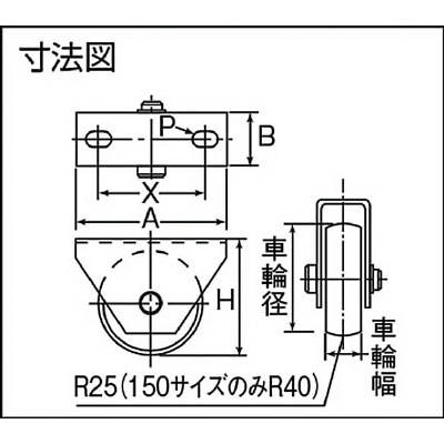 ■ＭＫ　マルコン枠付重量車　５０ｍｍ　Ｕ型　C-2600-50 C-2600-50