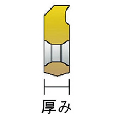 ■ＮＯＧＡ　ミルスレッドＢＳＰＴねじ用チップ　1414BSPTMT7 1414BSPTMT7