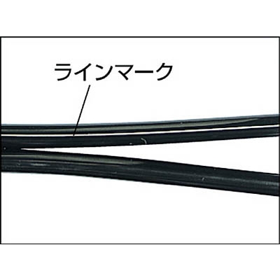 ■チヨダ　ＴＥツインタッチチューブ　４ｍｍ／２０ｍ　黒　2TE-4X2.5-20　BK 2TE-4X2.5-20　BK