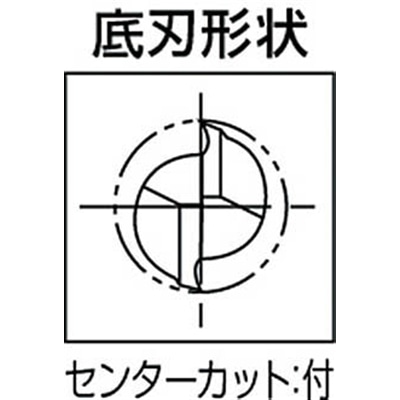 ■ダイジェット　アルミ加工用ソリッドエンドミル　AL-SEES2080 AL-SEES2080